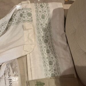 Elegant Cream Curtain Panels